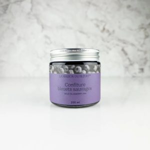 Confiture de bleuets sauvages
