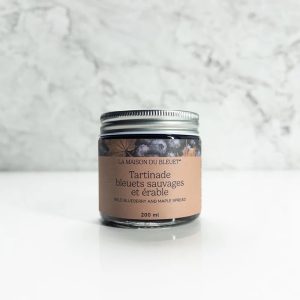 Tartinade de bleuets sauvages à l'érable