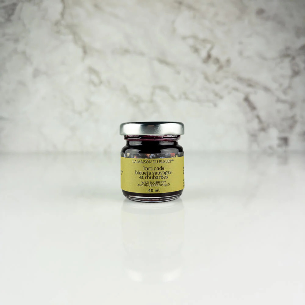 Tartinade de bleuets sauvages et de rhubarbes – Image 2